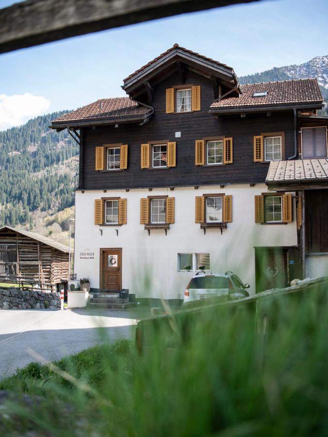 Casa Pasch - Boutique Bed And Breakfast In Cumpadials Sumvitg Экстерьер фото